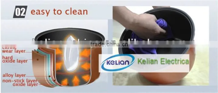 electric multi purpose rice cooker with heating plate
