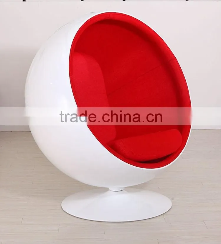 2016 Liansheng stylish wood lounge chair with fabric covered cushion seat leisure chair