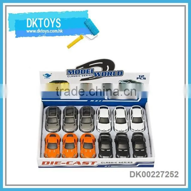 Coll design 1:36 pull back diecast car