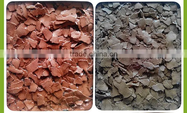 Fast drying flake paint for building coating