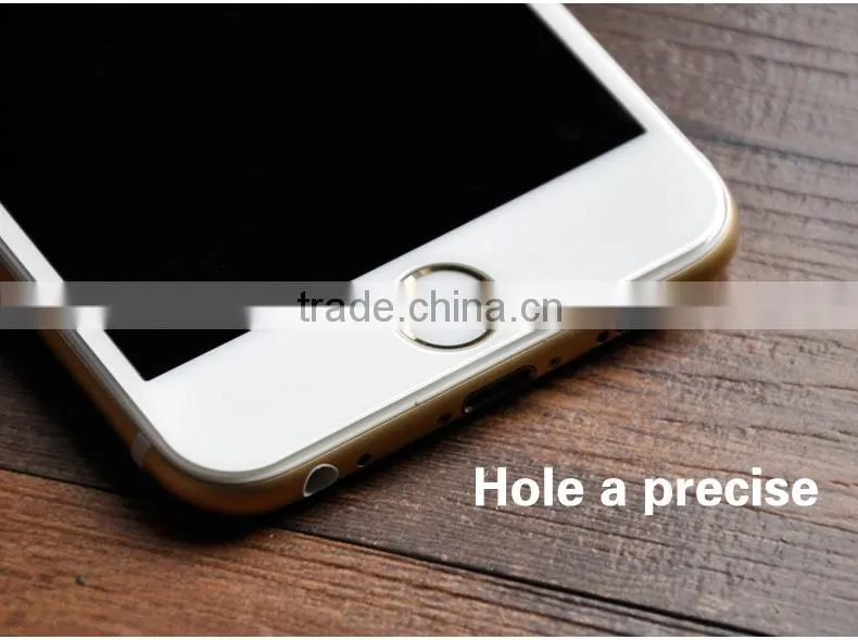 full body invisible tempered glass protective film for Iphone 6, 0.2mm 0.33mm toughened glass film screen protector for apple 6