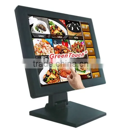 High quality industrial 18.5 inch desktop touch screen monitor