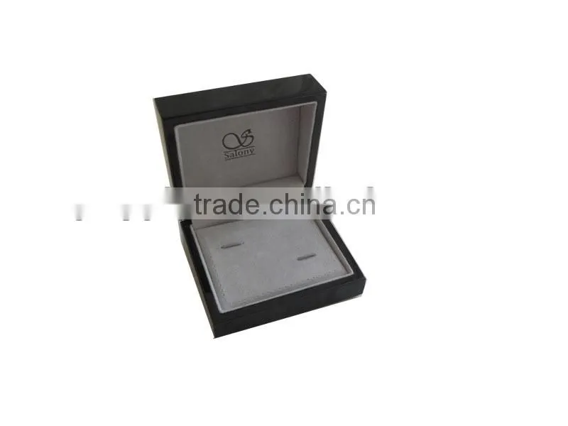 Spray lacquer Wood Cufflink Ring Box