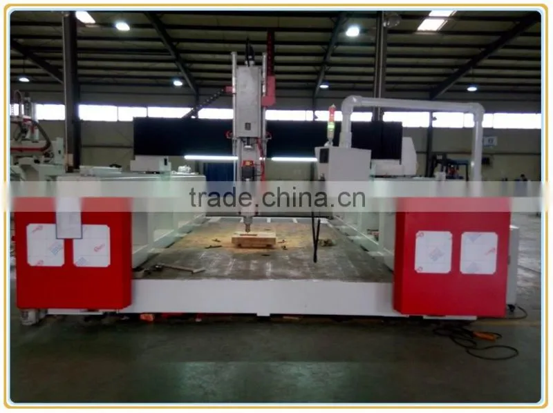 High precision, good quality 5 Axis Wood Mold Carving Machine , 5 Axis cnc router machine