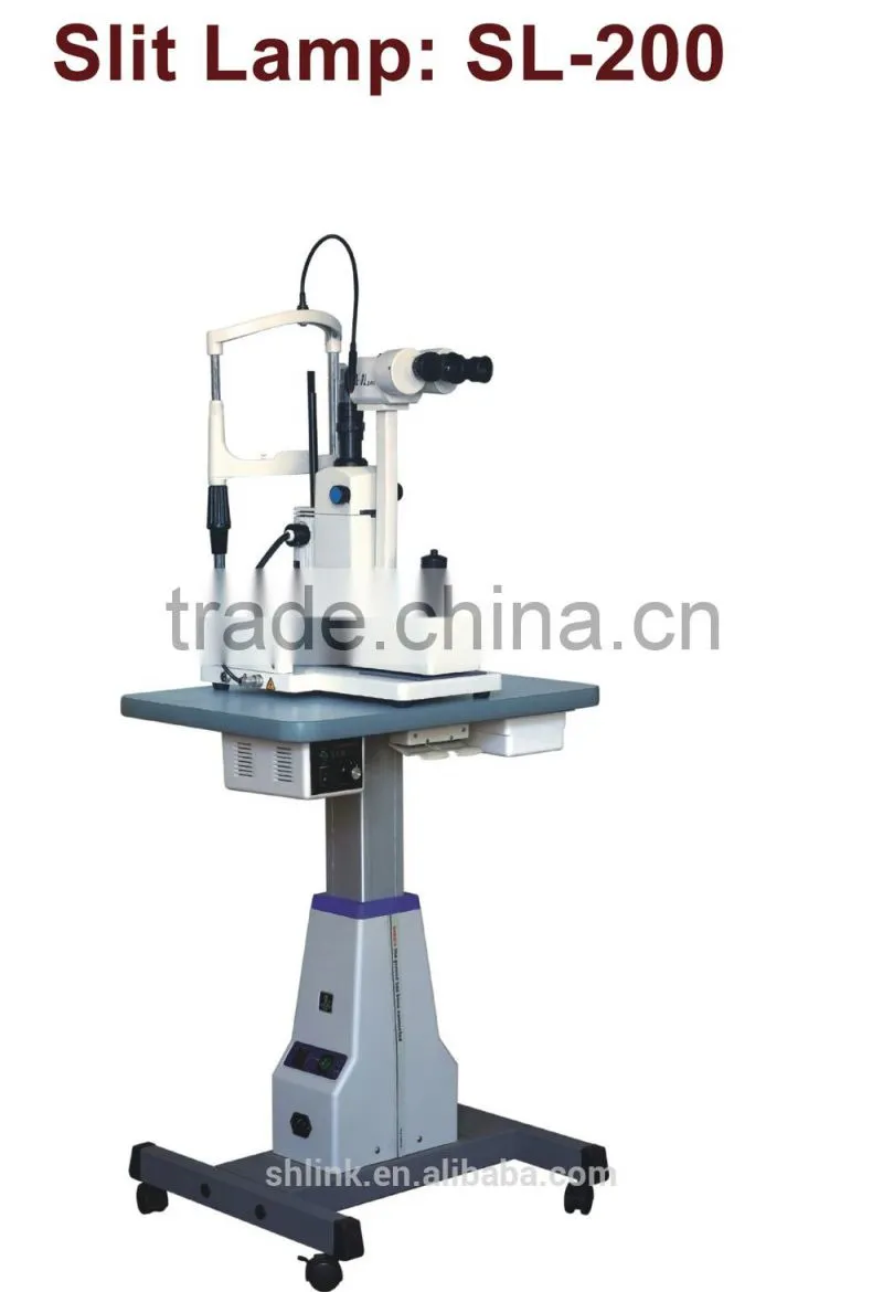 best quality ophthalmic instrument SL-200 price of slit lamp