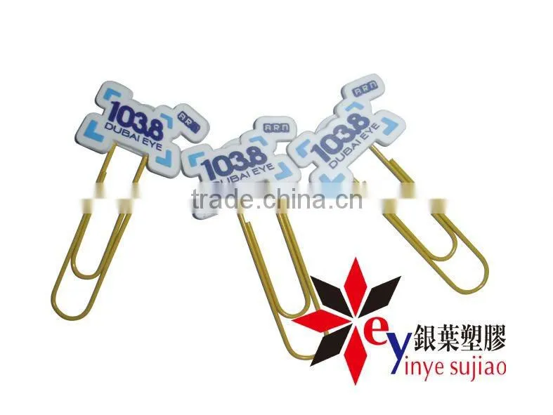 soft pvc bookmark with shoes