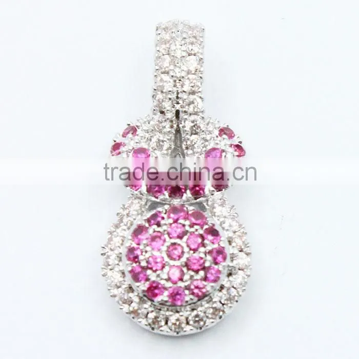Manufacturers silver pendant gemstone jewerlry in 925 silver wholesale