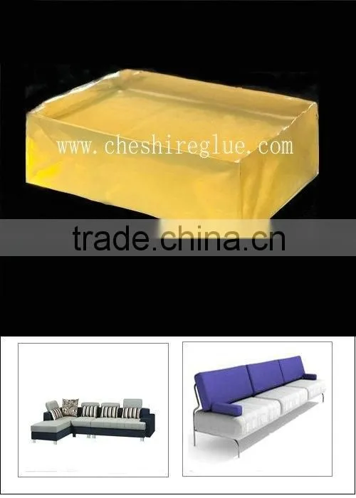 Block Hot Melt Glue For foam lanimation