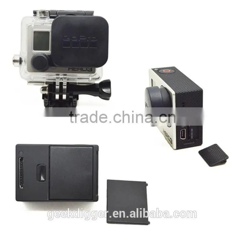 No MOQ Professionalcamera lens cap / Waterproof Case lens cap /Battery Cover /side coverfor gopros bike mount for wholesales