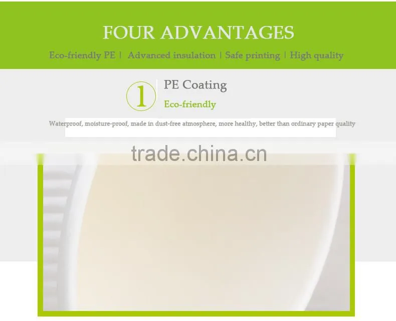 Gobest Professional Made High Quality Ripple wall paper cup