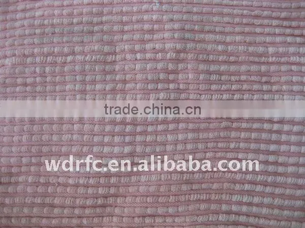 Supply 100% polyester Microfiber chenille fabric/ bedding fabric