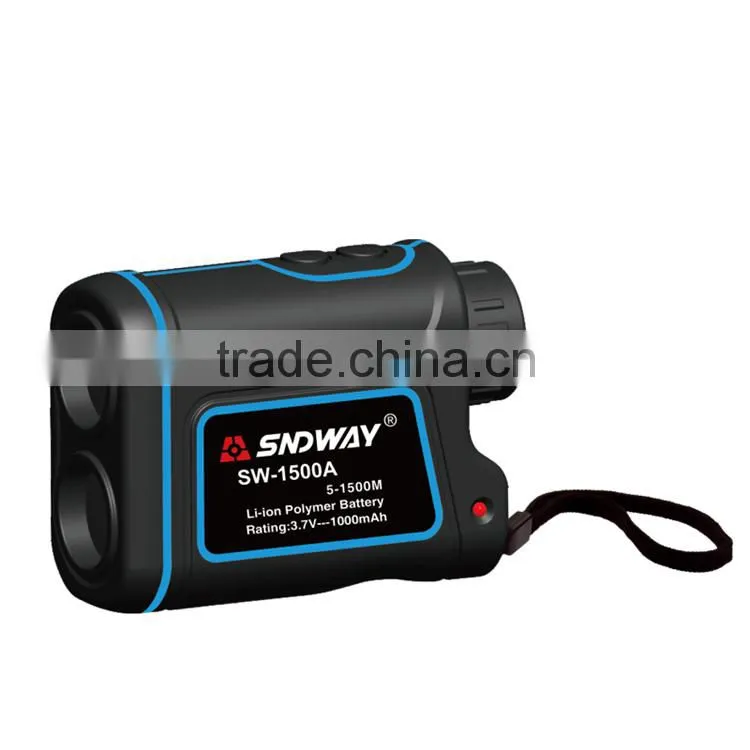 China Multifunction RS232 Long Laser Distance Meter 1500m laser Golf Hunting Rangefinder