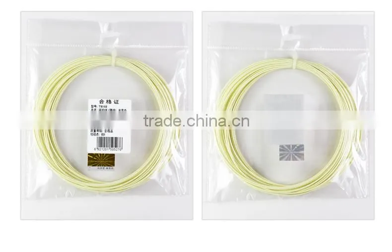 Hexagonal polyester tennis string for brand tennis racket