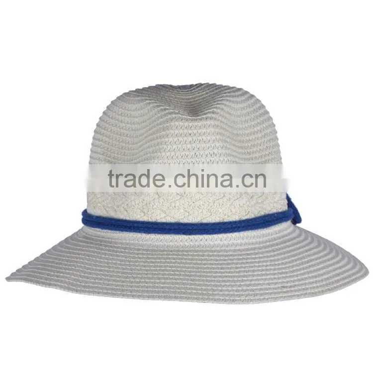 men & women red fedora straw hat