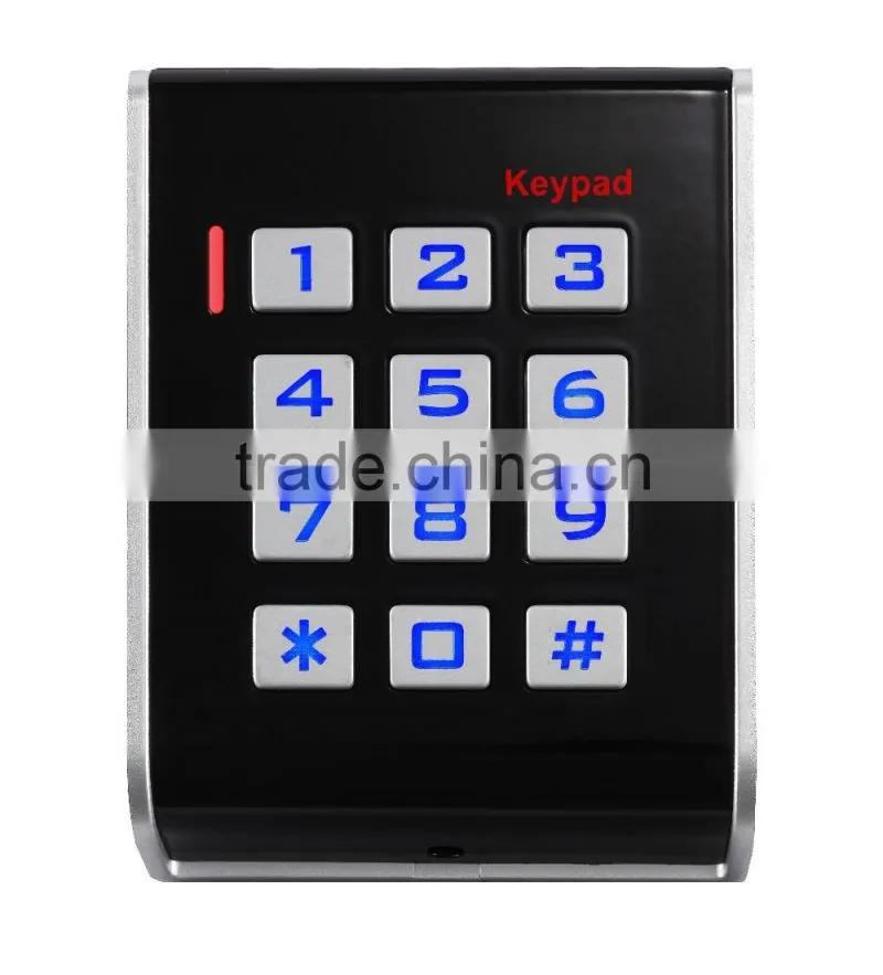 Single door access control keypad Opening device with wiegand 26 interface