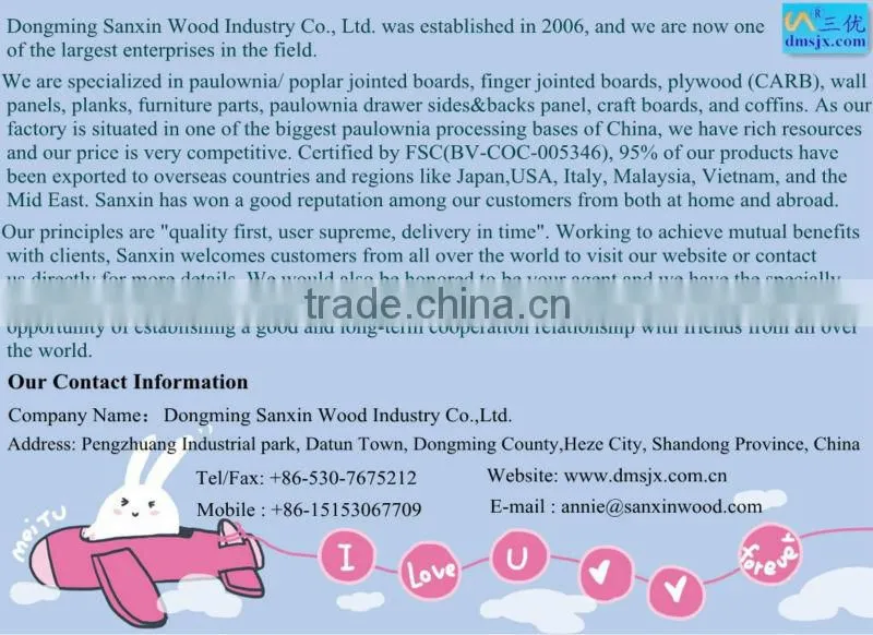 paulownia raw lumber