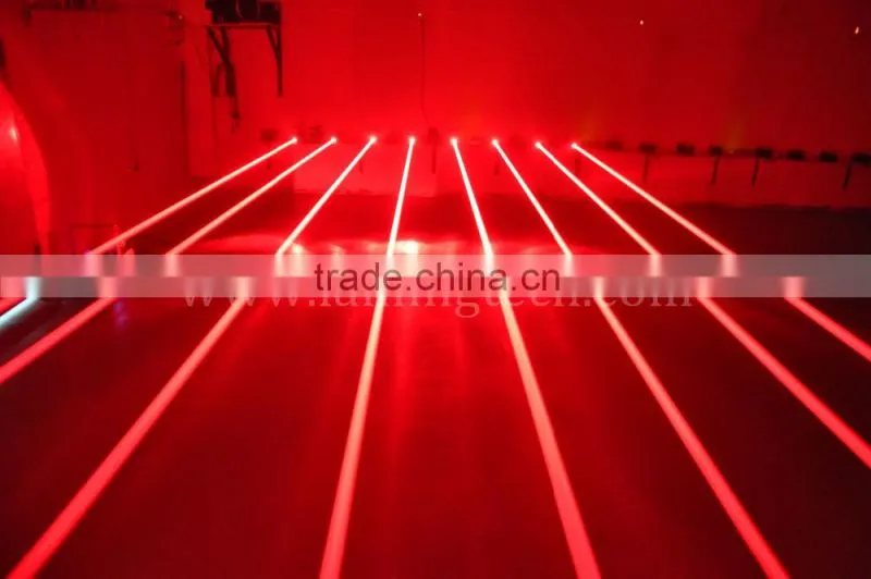 LN320 1600mW Red 8-Head Mobile Fat-Beam Laser Net