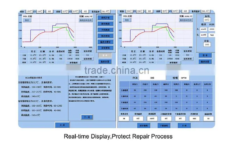 Best soldering machine three heating bga rework station for lenovo g580 laptop motherboard