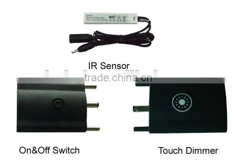1000mm 11w Aluminium sensor super slim LED cabinet lighting