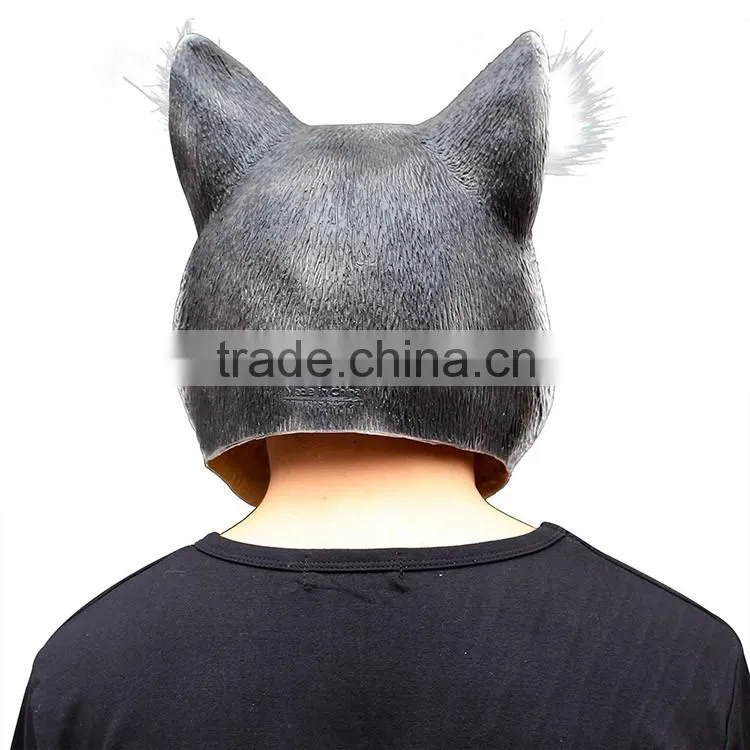 Crazy selling funny cartoon animal face Real Eco-Friendly mask for kids play