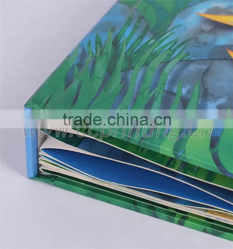 Pop up book printing fancy children pop up book