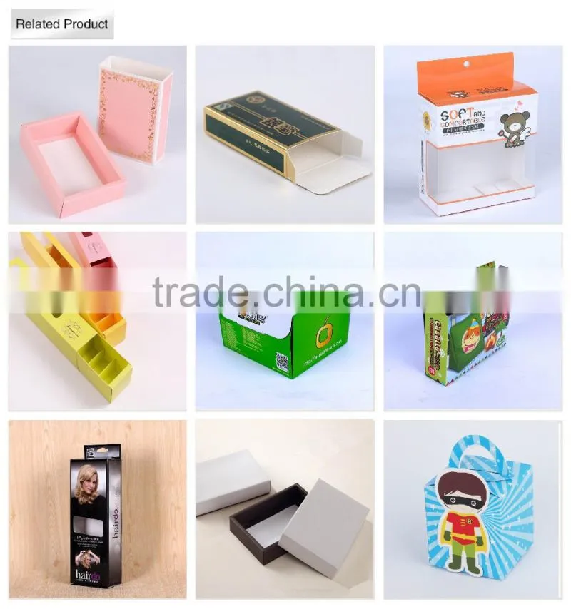 Custom luxury cardboard small packaging paper suitcase gift boxes with handle