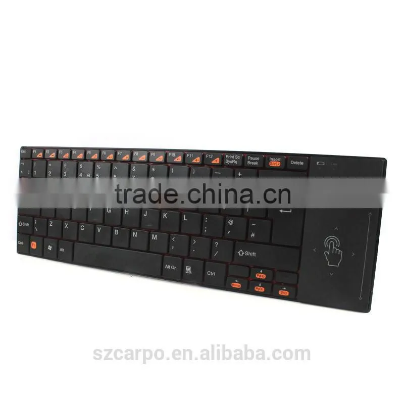 mini bluetooth wireless keyboard and multipointer mouse touch pad combo-H109