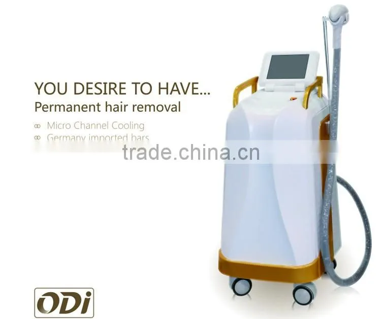 Professional epilator system vertical diode laser hair removal machine
