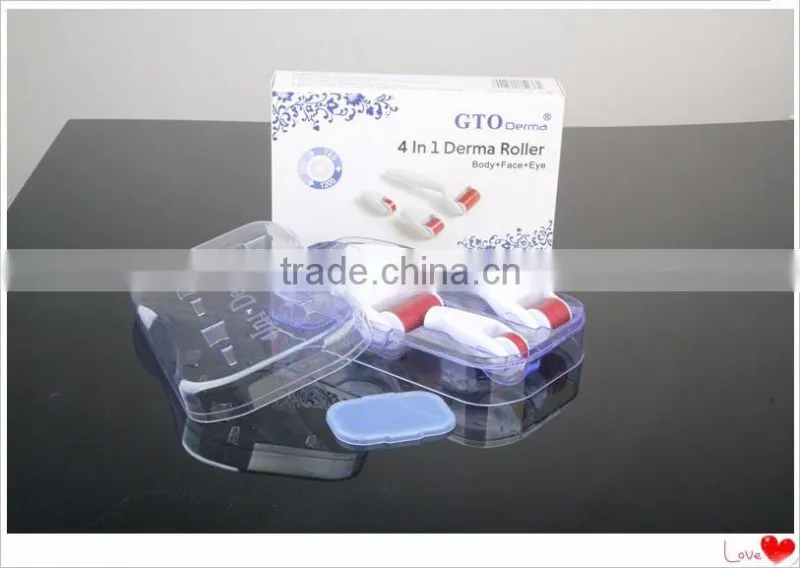GTO4 IN 1 derma roller Derma Rolling skin beaury rollers derma medical CE