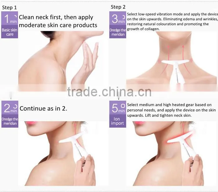 Ms.W High Quality Vibrating Perfect Health Neck Massager Neck Skin Care Tools