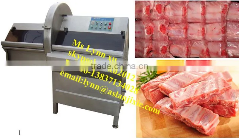 pork ribs cutting machine/sausage slicing machine