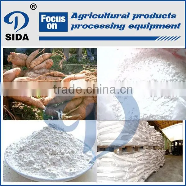 Cassava starch processing machine starch making process