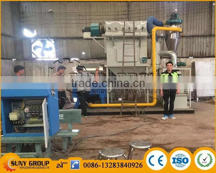 Multi functional scrap cable wire recycling machine/waste radiator recycling machine
