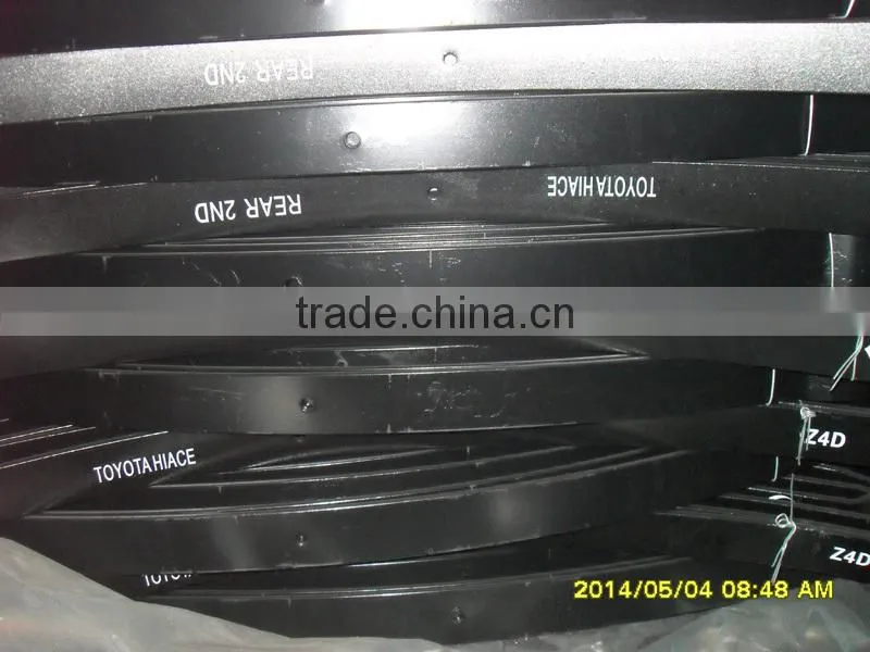 High Quality Toyota Hiace Parts Leaf Spring in Suspension System
