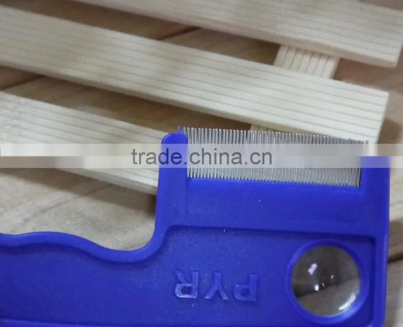 free samples blue lice comb