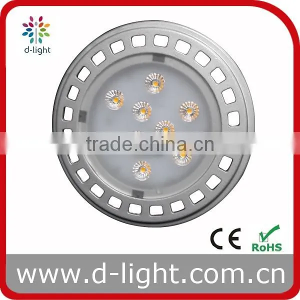 AR111 650lm 11W 12V Led Spot lights 120 Degree G53 Base Warm White Natural White Cool White with CE Rohs