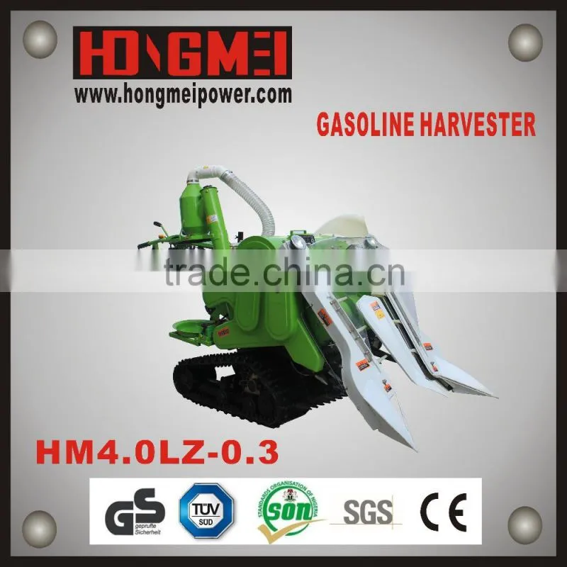 mini harvester for rice and wheat