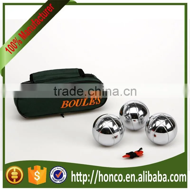 2PCS PETANQUE BOULES SET BOCCE BALL BOCCIA SET WITH NYLON BAG