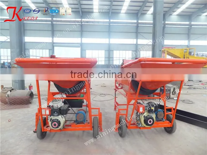Small Gold Washing Plant for Small Scale Gold Mining with patent