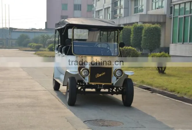2017 Popular 5KW vintage smart electric tourist bubble car with door