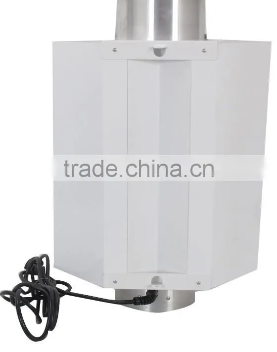 AIR COOLED REFLECTOR COOLTUBE WITH INSIDE AND OUTSIDE ALUMINUM WINGS