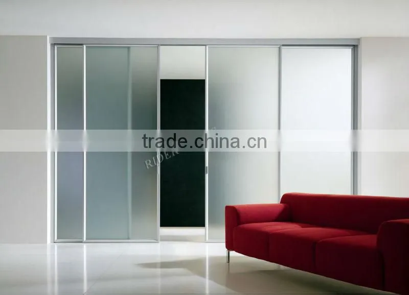 8-19mm Decorative Office Door with Glass