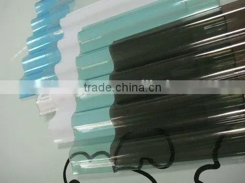 Clear Corrugated Sheet,Transparent Plastic Sheet,Roof Tile