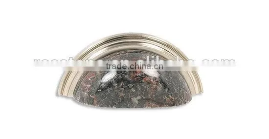 cup pull-TANB-BN granite pull cup pull brushed nickel for kitchen and bathroom