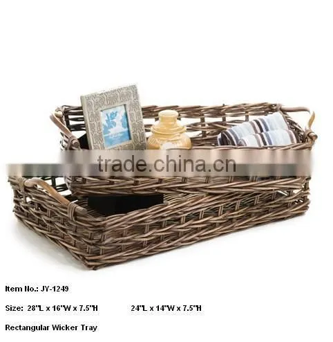 Well Crafted Rattan wicker Basket for magazine