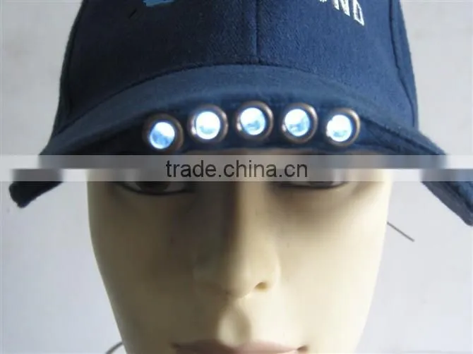 led night light trucker cap/vans trucker cap