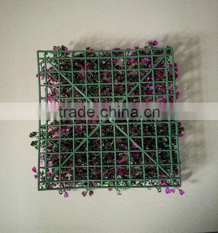 removable artificial milan grass plastic graden fence paling