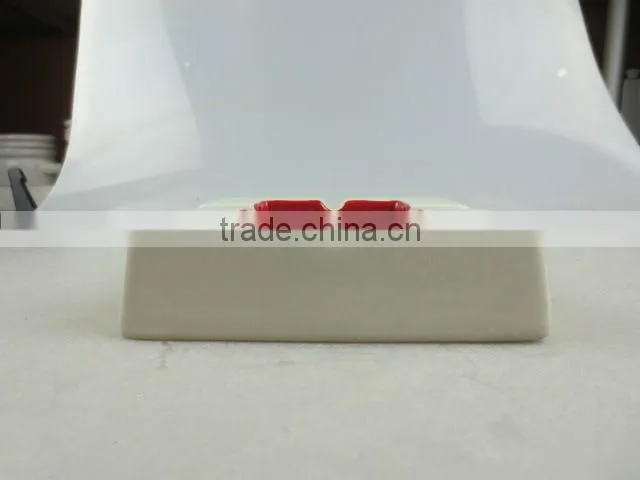 stock square porcelain ashtray