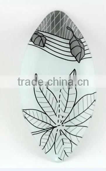 perfect glass dinner set glass tray decoration firing