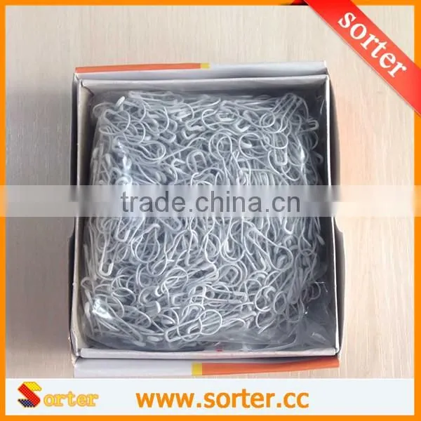 white color pear safety pin bulb shape high quality metal safety pin